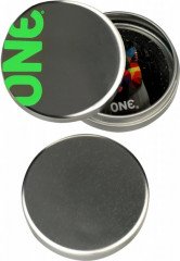 Презервативи One Flavor Waves Свіжа м'ята Сині 5 шт в кейсі