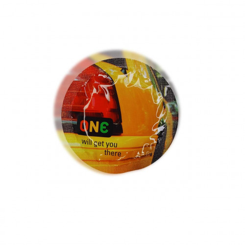 Презервативи ONE Color Sensations 5 шт. Різнокольорові