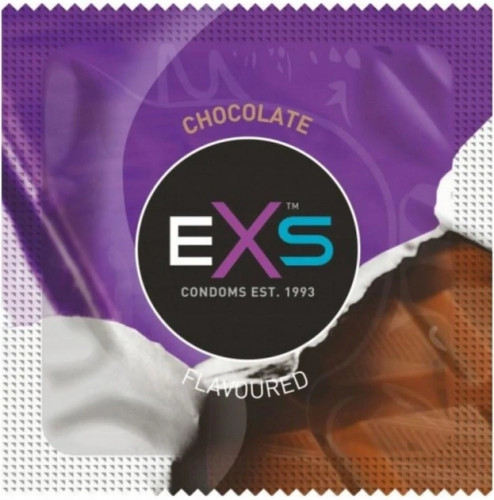 Презервативи EXS Chocolate зі смаком та запахом шоколаду 6 шт