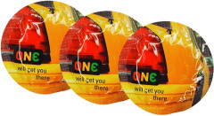 Презервативи One Color Sensation Will Get You There Жовті 3 шт