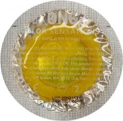 Презервативи One Color Sensation Will Get You There Жовті 3 шт