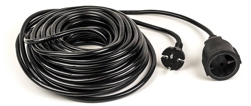 Удлинитель PowerPlant 20 м, 2x2.5мм2, 16А (JY-3021/20)