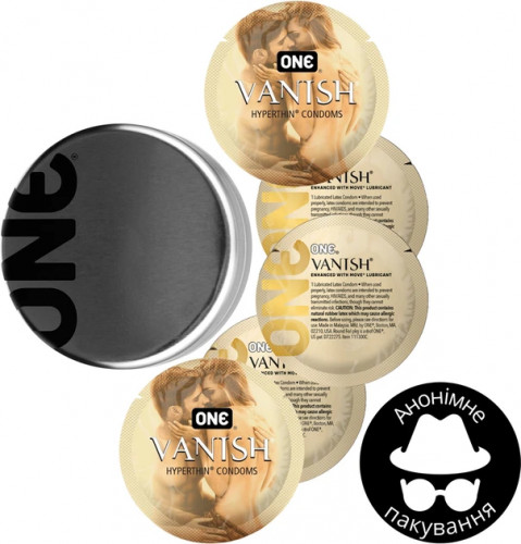 Презервативи One Vanish ультратонкі 5 шт.