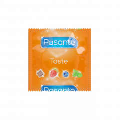 Презервативи Pasante Tropical зі смаком Полуниці Рожевий 1 шт