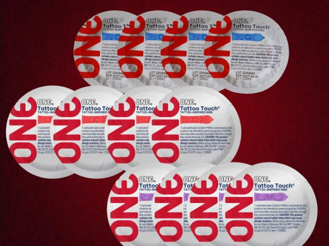 Презервативи One Tattoo Touch 12 шт