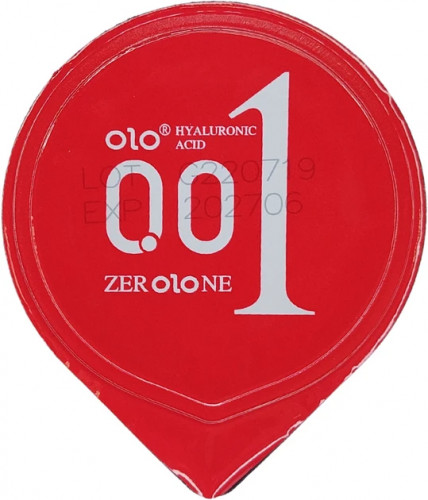 Презервативи OLO 0.01 Ультратонкі Ваніль 10 шт