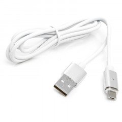 Кабель PowerPlant Magnetic USB 2.0 AM - Micro, 1м