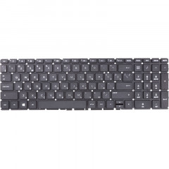 Клавиатура для ноутбука HP 250 G4, 255 G4, 256 G4 черный, черный фрейм