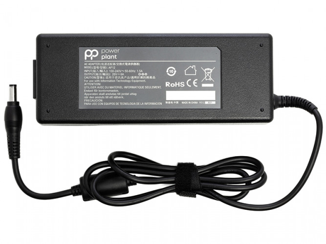Блок питания для ноутбуков PowerPlant ACER 220V, 20V 120W 6A (5.5*2.5)