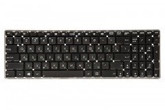 Клавиатура для ноутбука ASUS K55, K75A, K75VD черный, без фрейма