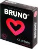 Презервативи чоловічі класичні із силіконовим мастилом Bruno Classic 4 You 12 шт (4 пачки по 3 шт.)