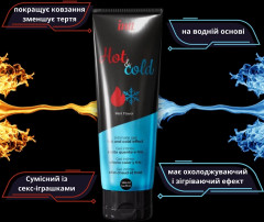 Лубрикант Intt Hot &amp; Cold на водній основі 100 мл