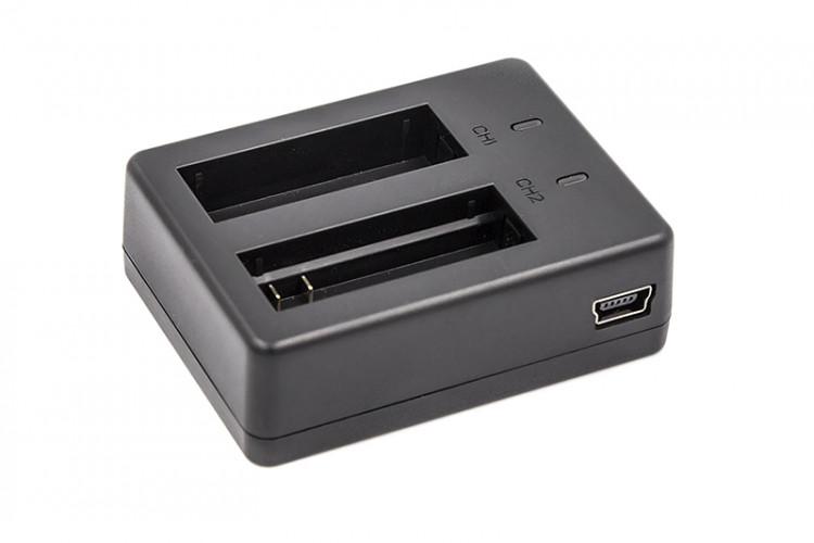 Зарядное устройство PowerPlant SJCAM SJ7B для двух аккумуляторов