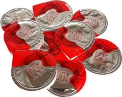 Презервативи OLO RedSilver ультратонкі з гіалуроновим змащенням і термо ефектом 10 шт