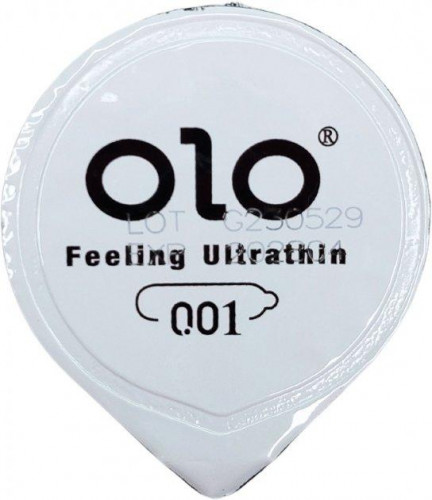 Презервативи OLO з гіалуроновою змазкою 1 шт (поштучно)