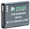 Аккумулятор PowerPlant Samsung BP70A 850mAh