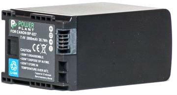 Аккумулятор PowerPlant Canon BP-827 Chip 2800mAh