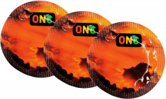 Презервативи One Trip To Cloud Nine Color Sensations Помаранчеві 3 шт