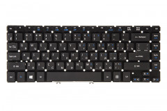 Клавиатура для ноутбука ACER Aspire V5-471 черный, без фрейма