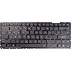 Клавиатура для ноутбука ASUS X401, X401E, черный, без фрейма