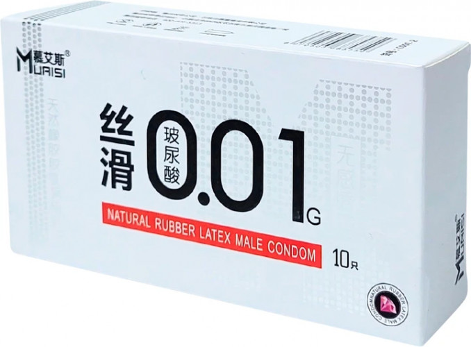 Ультратонкі презервативи Muaisi 0.01 10 шт