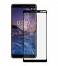 Защитное стекло Full screen PowerPlant для Nokia 7 Plus, Black