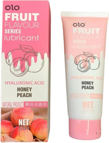 Оральний лубрикант OLO Fruit зі смаком персика 120 мл