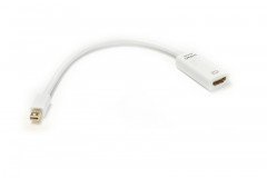 Кабель-переходник PowerPlant HDMI (F) - mini DisplayPort (M), 0.15м, 1.4V, 4K x 2K