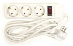 Сетевой фильтр PowerPlant 1.8 м, 3x1.5мм2, 10А, 3 розетки, евростандарт (JY-1054/1.8)