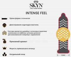 Презервативи Skyn Intense Feel Без латексу 3 шт