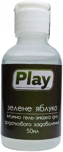 Лубрикант Play зі смаком та ароматом Зеленого Яблука 50 мл