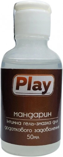 Лубрикант Play зі смаком та ароматом Мандарина 50 мл