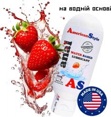 Набір лубрикантів на водно-силіконовій основі American Style Полуниця 115 мл + Анальний 115 мл