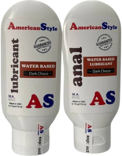 Набір лубрикантів на водно-силіконовій основі American Style Шоколад 115 мл + Анальний 115 мл