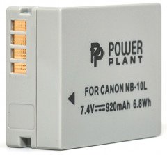 Аккумулятор PowerPlant Canon NB-10L 920mAh