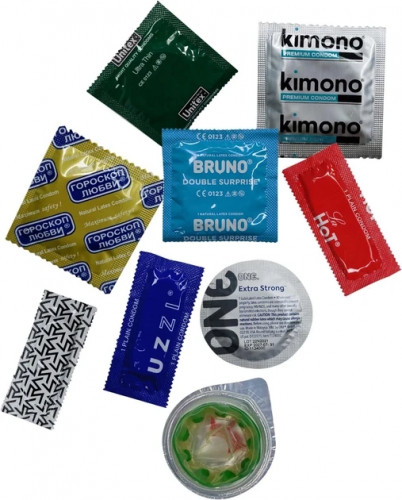 Набір презервативів Leo Дегустатор 10 видів 26 штук