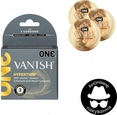 Презервативи One Vanish 3 шт