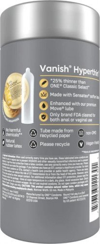 Презервативи One Vanish 12 шт