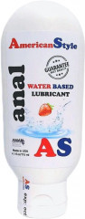 Лубрикант AmericanStyle AnalWaterBasedLubricantStrawberry Анальний на водно-силіконовій основі Полуниця 115 мл