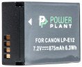 Аккумулятор PowerPlant Canon LP-E12 875mAh