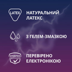 Презервативи CONTEX Classic латексні з силіконовою змазкою класичні, 3 шт