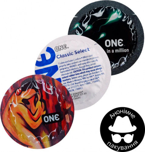 Презервативи One Classic Select 3 шт
