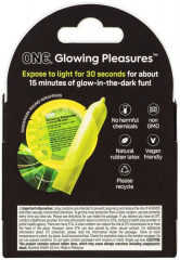 Презервативи One Glowing 3 шт
