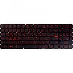 Клавиатура для ноутбука LENOVO Legion Y520, R720 черный, подсветка