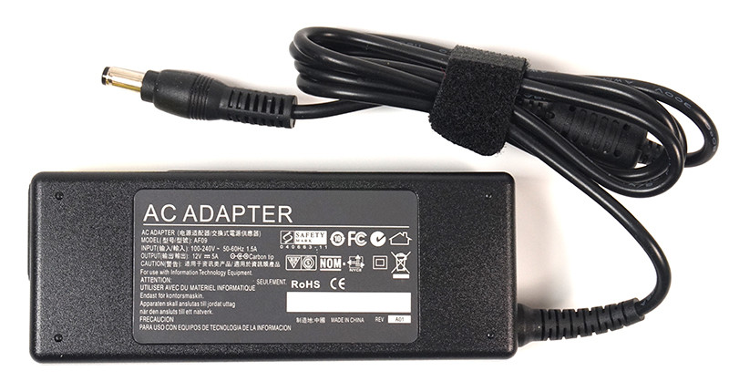 Блок питания для камер видеонаболюдения (зарядное устройство) PowerPlant 220V, 12V 60W 5A (5.5*2.1)