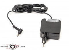 Блок питания для ноутбуков PowerPlant ASUS 220V, 19V 45W 2.37A (4.0*1.4) wall mount