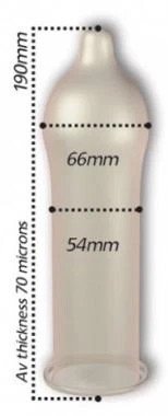 Презервативи Pasante Regular з сильно розширеною голівкою 12 шт