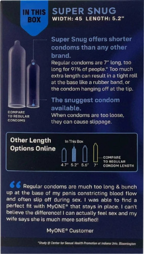 Презервативи My ONE Super Snug 10 шт