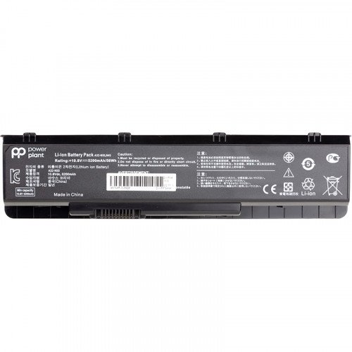 Аккумулятор PowerPlant для ноутбуков ASUS N55 Series (A32-N55) 10.8V 5200mAh