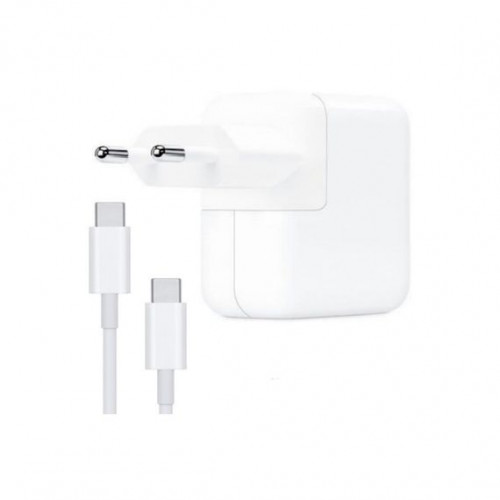 Мережевий зарядний пристрій для Apple USB-C Type-C на Type-C 61W білий